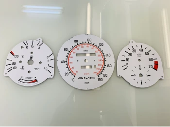Mercedes SL R109, SLC C107 USDM AMG dials