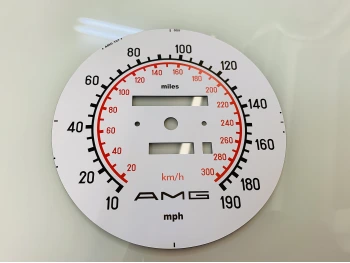 Mercedes SL R109, SLC C107 USDM AMG dials