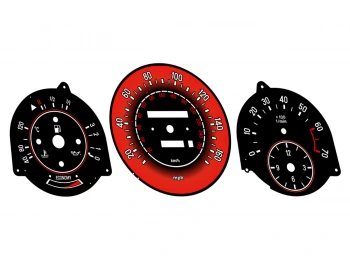 Mercedes SL R109, SLC C107 plasma dials