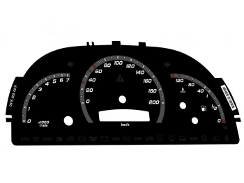 Mercedes Vito W638 dials