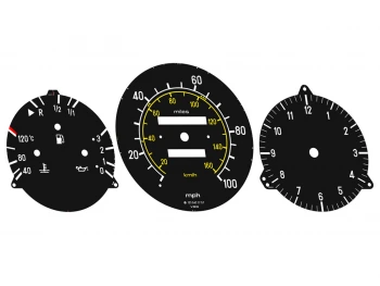 Mercedes W123 VDO dials