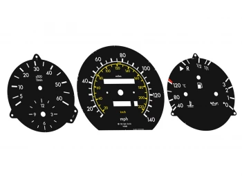 Mercedes S-Class W126 C126 VDO dials