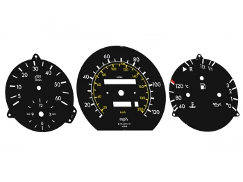Mercedes S-Class W126 C126 VDO dials