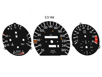 Mercedes W201 190E 2.3 16V dials