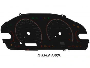 Mitsubishi Galant 8th gen HC plasma dials