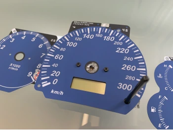Mitsubishi Lancer EVOLUTION 4 CN9A, 5-6 CP9A VI blue JDM 300 km/h upgrade kit