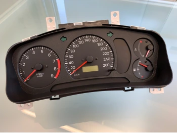 Mitsubishi Lancer EVO 5-6 RS2 260 km/h gauge cluster