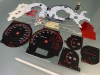Mitsubishi Lancer EVOLUTION 7 8 9 CT9A Xtuners Edition 9K, 300 km/h Tachoscheiben + LED Umbau Kit