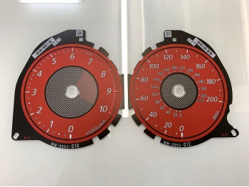Mitsubishi Lancer EVO X CZ4A 2011+ USDM red dials