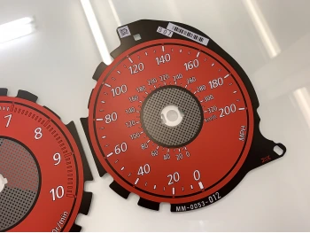 Mitsubishi Lancer EVO X CZ4A 2011+ USDM red dials