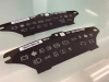 Mitsubishi Lancer EVO X CZ4A 2011+ warning lights foil