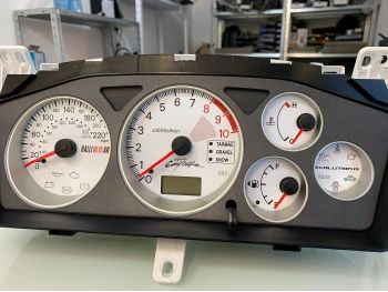 Mitsubishi Lancer EVOLUTION 7 8 9 CT9A UK Ralliart 200 MPH gauge cluster