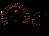 Nissan Skyline GT-R R34 NISMO design black dials