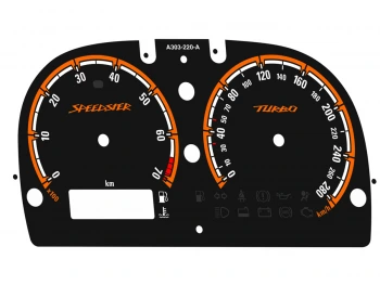 Opel | Vauxhall Speedster, VX220 plasma dials