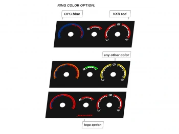 Opel | Vauxhall Speedster, VX220 heater panel dials