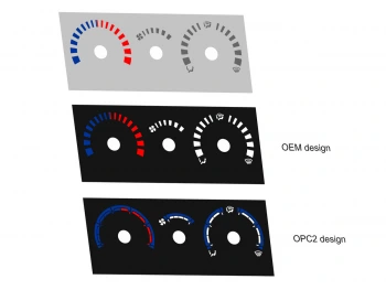Opel | Vauxhall Speedster, VX220 heater panel dials