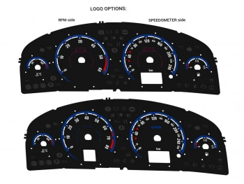 Opel | Vauxhall Vectra C, Signum facelift OPC, VXR dials 
