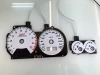Subaru Impreza WRX STI GC8 99-01 V5, V6 - 10K, 280 km/h dials