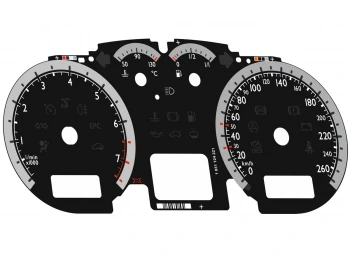 VW Golf МК4 MOTOMETER Midline MFA, no MFA dials - ALL MODELS 