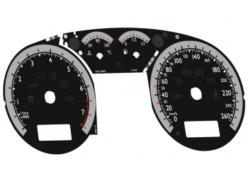 VW Golf МК4 VDO Highline / Midline MFA, no MFA dials - ALL MODELS 