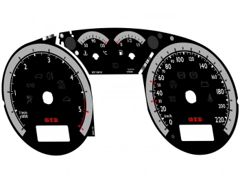 VW Golf МК4 VDO Highline / Midline MFA, no MFA dials - ALL MODELS 